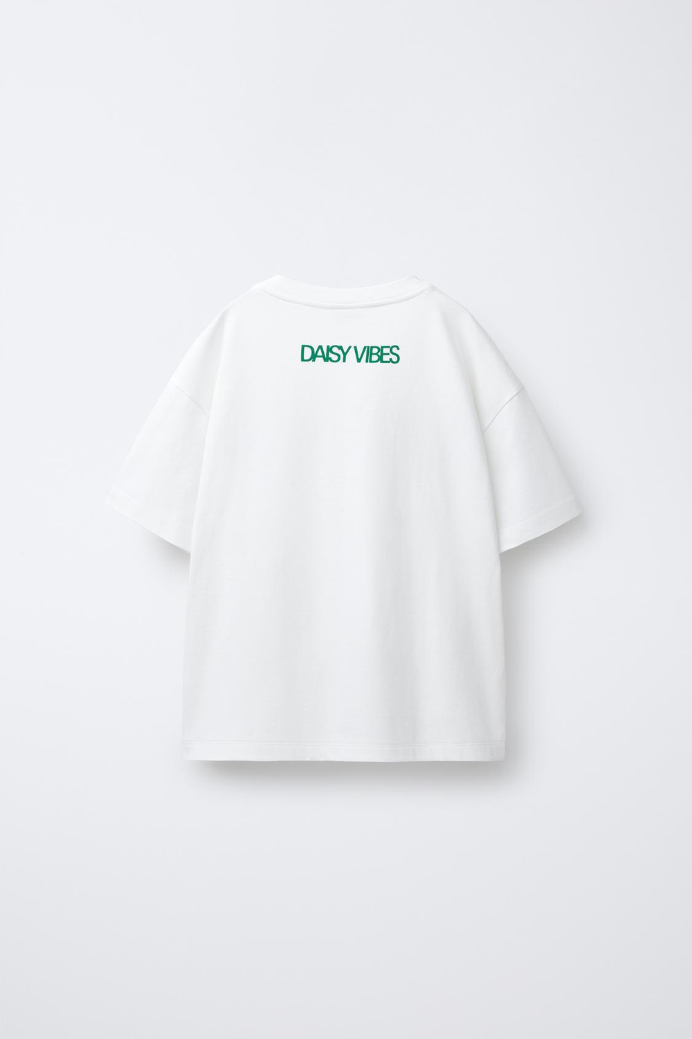 ZARA ФУТБОЛКА С ПРИНТОМ «ЛЬДИНКИ», БЕЛЫЙ