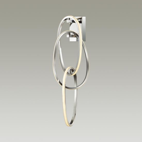 4891/33WL L-VISION ODL_EX22 95 хром/акрил Настенный светильник LED 33W 4000K SPACE