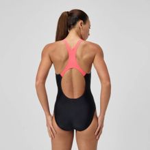 Купальник SPEEDO Medley Logo, 8-1347417926, р.34 (рос.46), черно-розовый