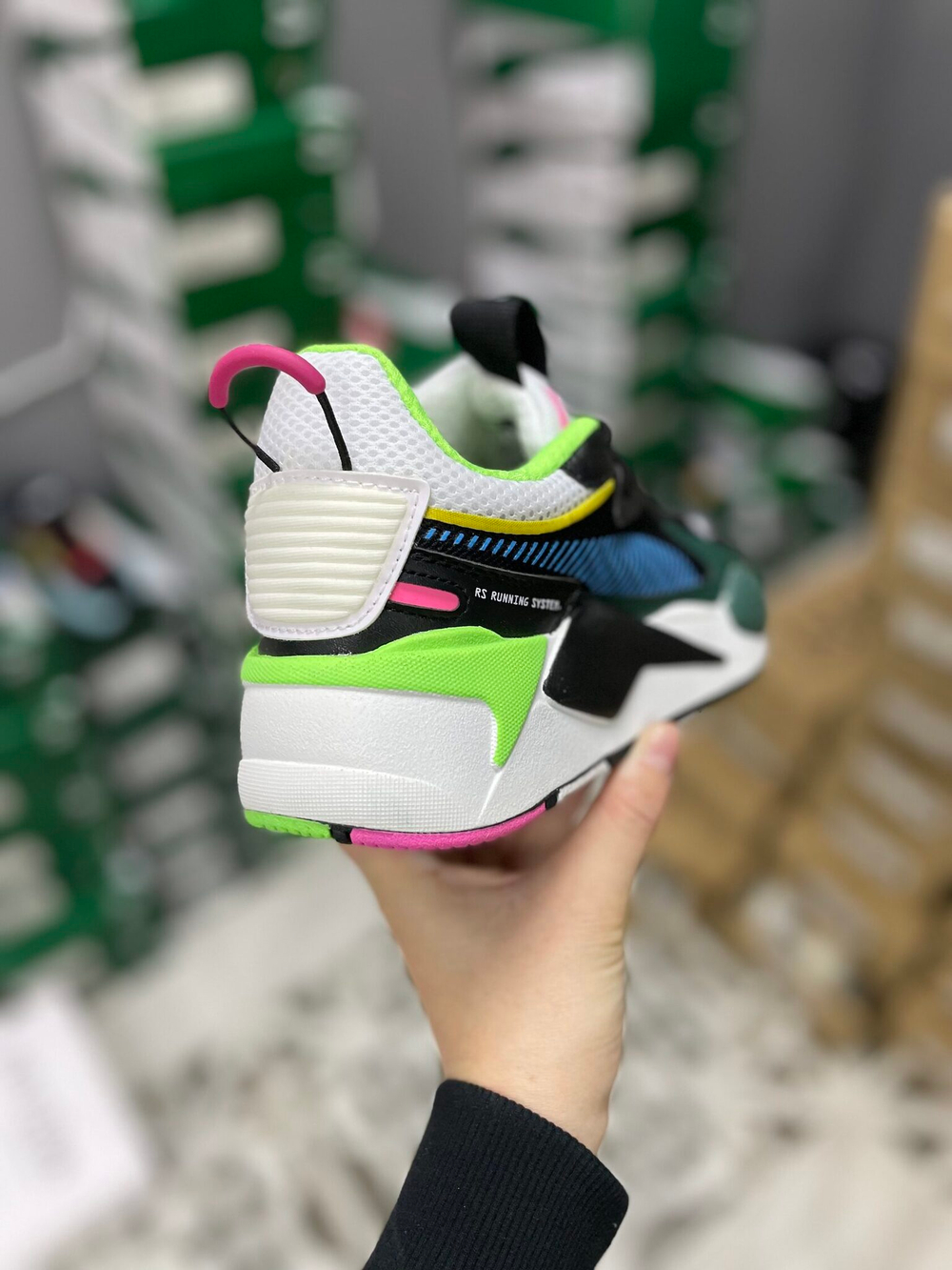 Puma RS-X Black/Green
