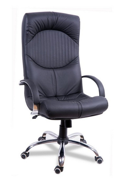 Кресло для руководителя ГЕРМЕС ХРОМ
