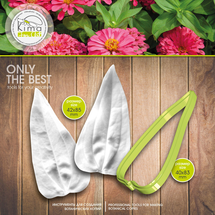 Цинния лист средний