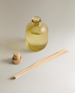 Zara Home Аромадиффузор Incense & Orange 180 мл, тростниковые палочки микадо, аромат восточный древесный, Коричневый