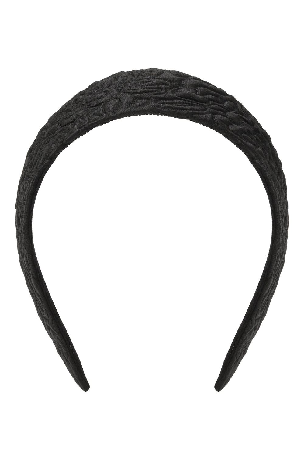 Кокошник из черного жаккарда