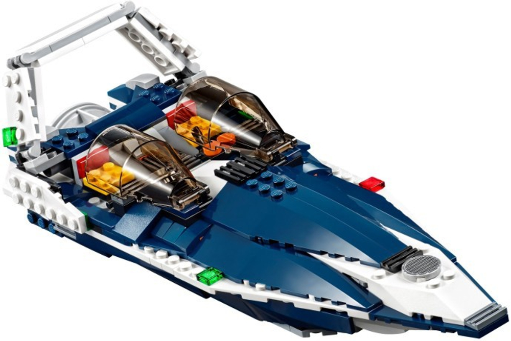 LEGO Creator: Синий реактивный самолет 31039 — Blue Power Jet — Лего Креатор