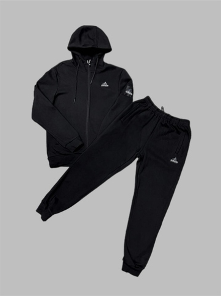 Костюм Adidas начёс #T2-206 (черн.)