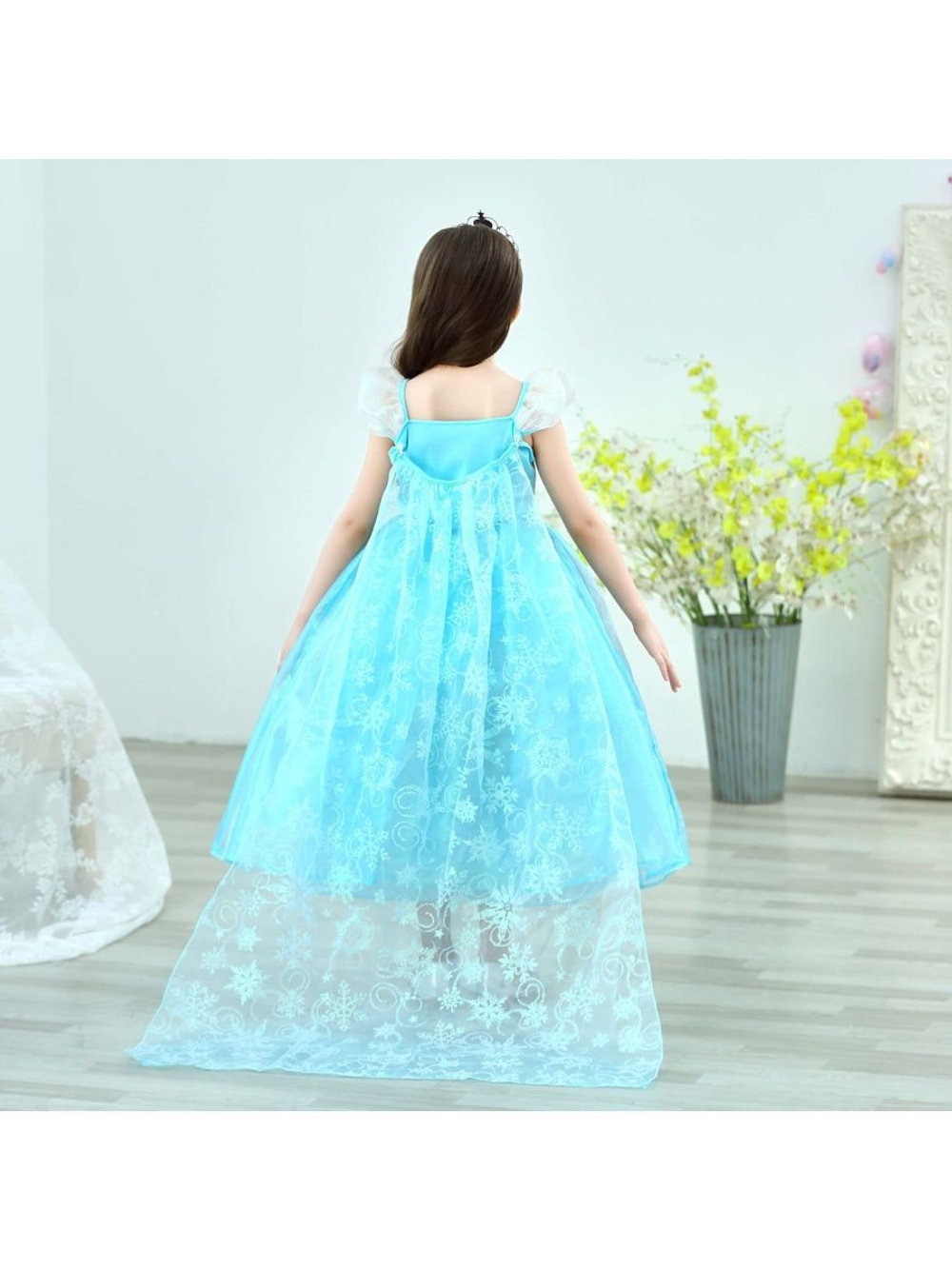 Новогоднее Детское платье Эльза