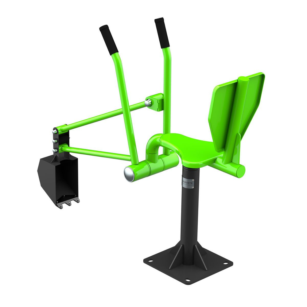 S-1025 Уличный тренажер Экскаватор ZAVODSPORTA