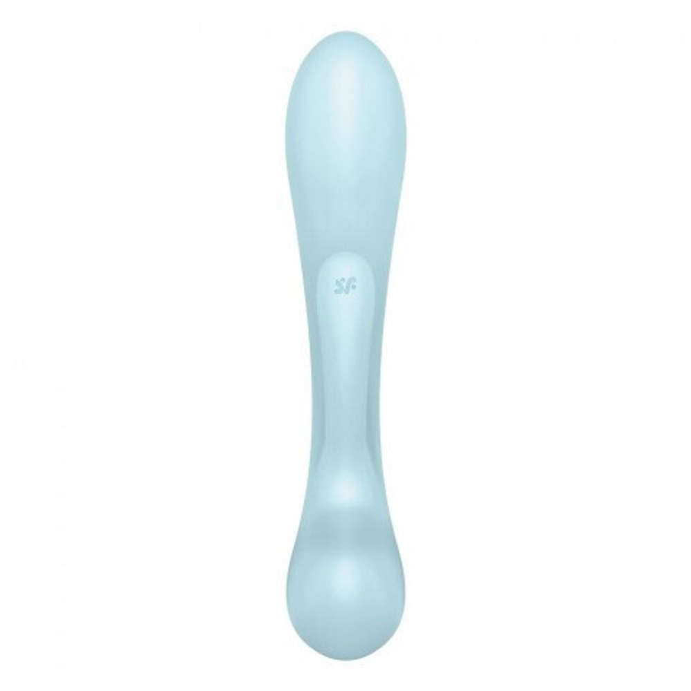 Вибратор-кролик Satisfyer Triple Oh светло-голубой