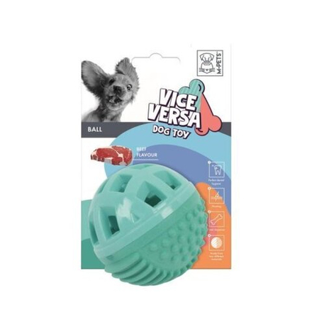 Игрушка для собак Mpets  Мяч  с запахом говядины для лакомств Вайс Верса д. 8.38 см