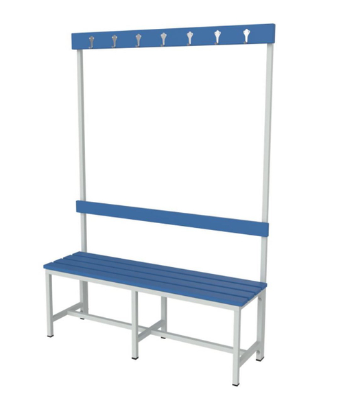 Скамейка-вешалка СК-3-2000, 2000х350х1700 мм