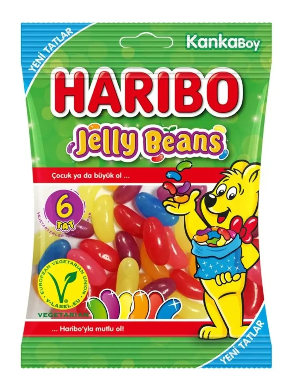 HARIBO Мармелад Бобы 80гр (48шт)