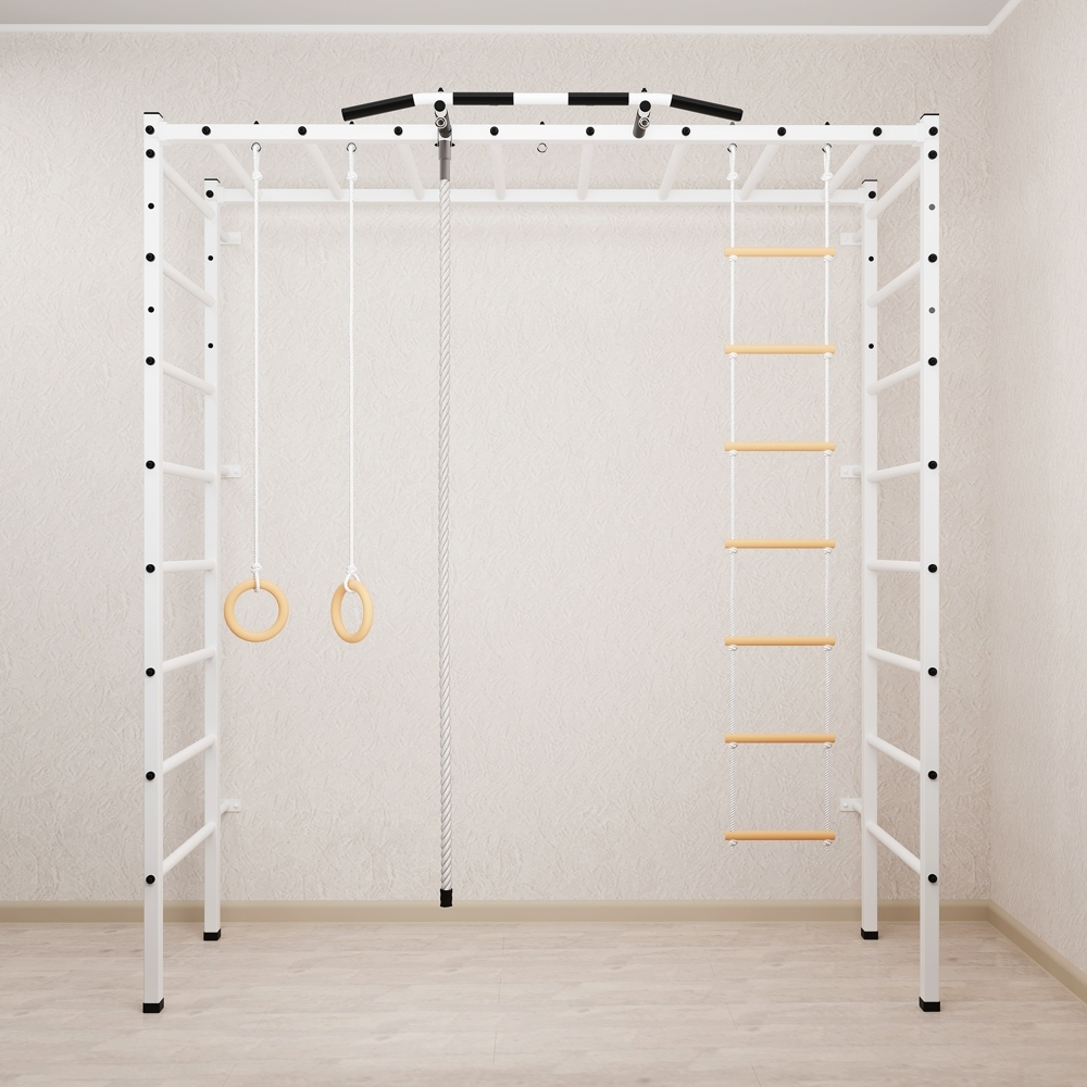 Спортивный комплекс Sv Sport П 401 (Турник/Канат/Kольца/Лестница)