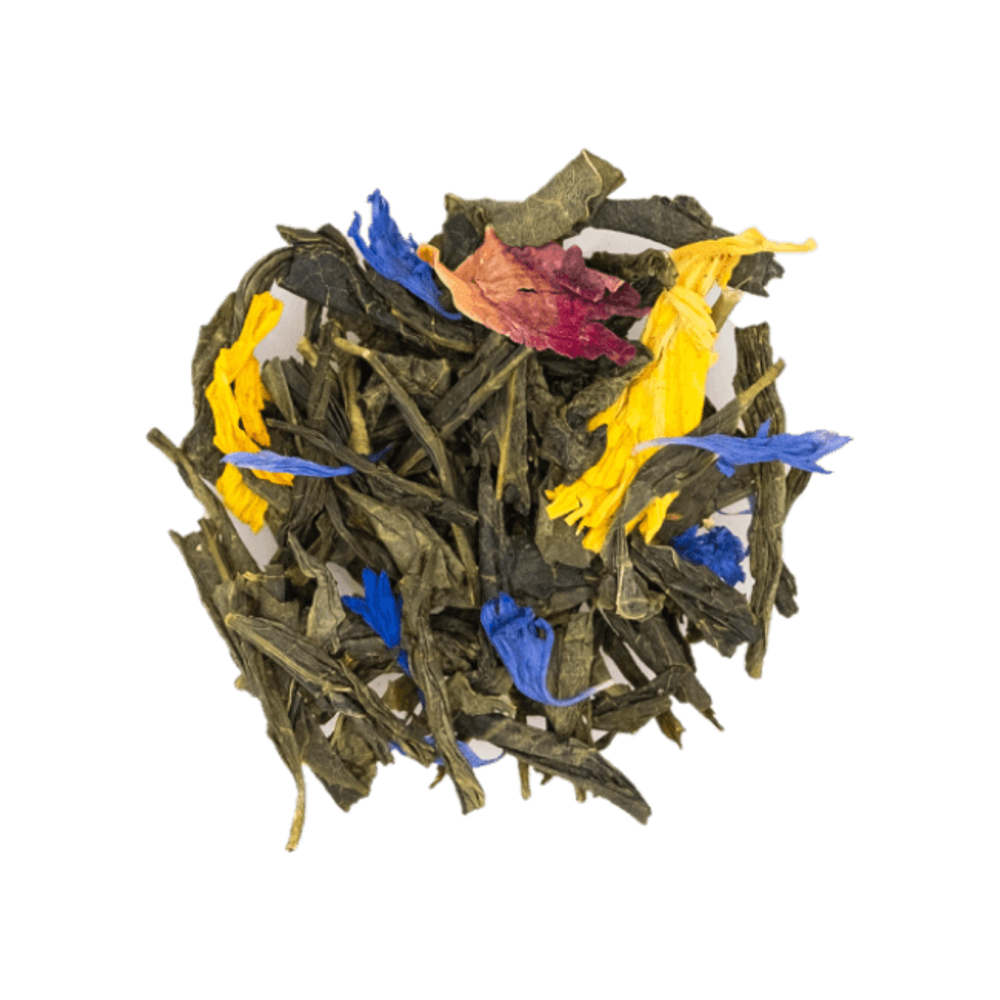 Зелёный чай с добавками