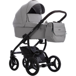 Детская коляска Bebetto Luca Pro 3 в 1 с автокреслом Avionaut Cosmo 34 св.серая кожа