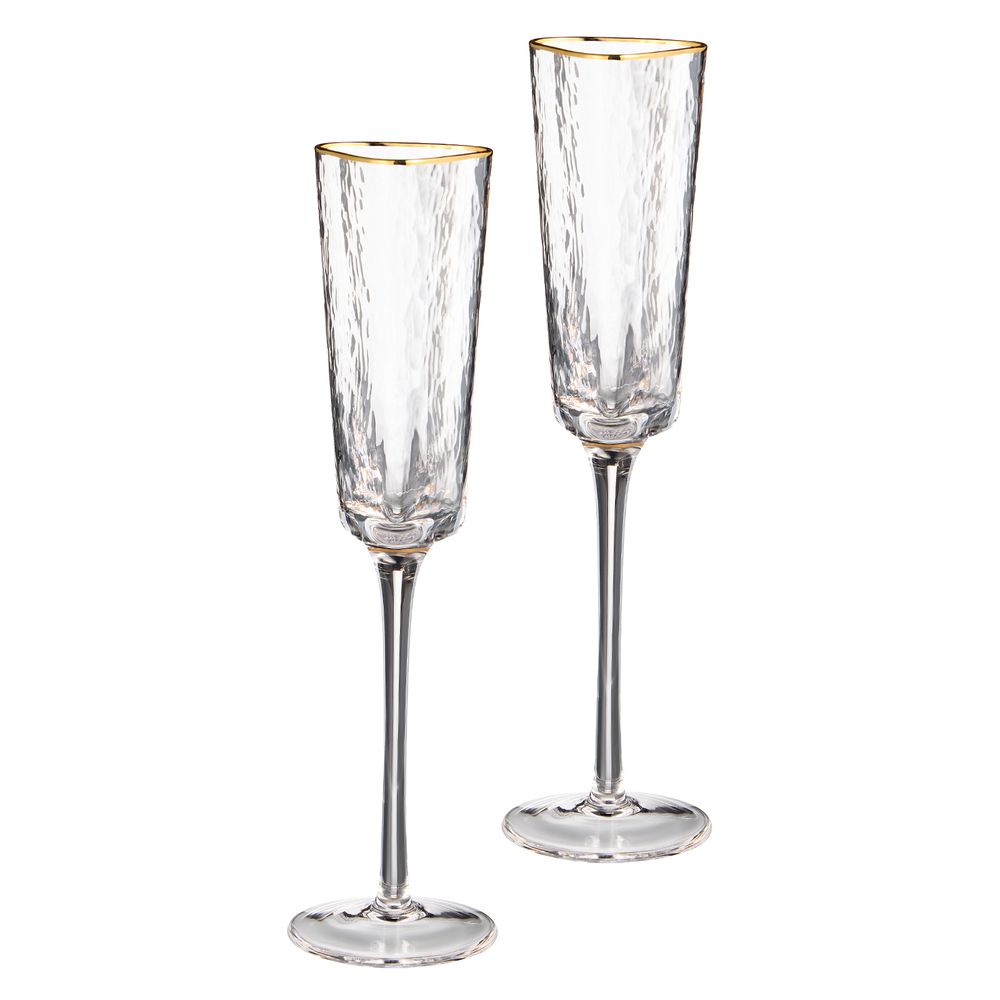 НАБОР БОКАЛОВ ДЛЯ ШАМПАНСКОГО "ROCKY" ИЗ 2 ШТ. 170 МЛ