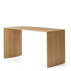 Письменный стол из дубового шпона Litto, 140 x 60 см