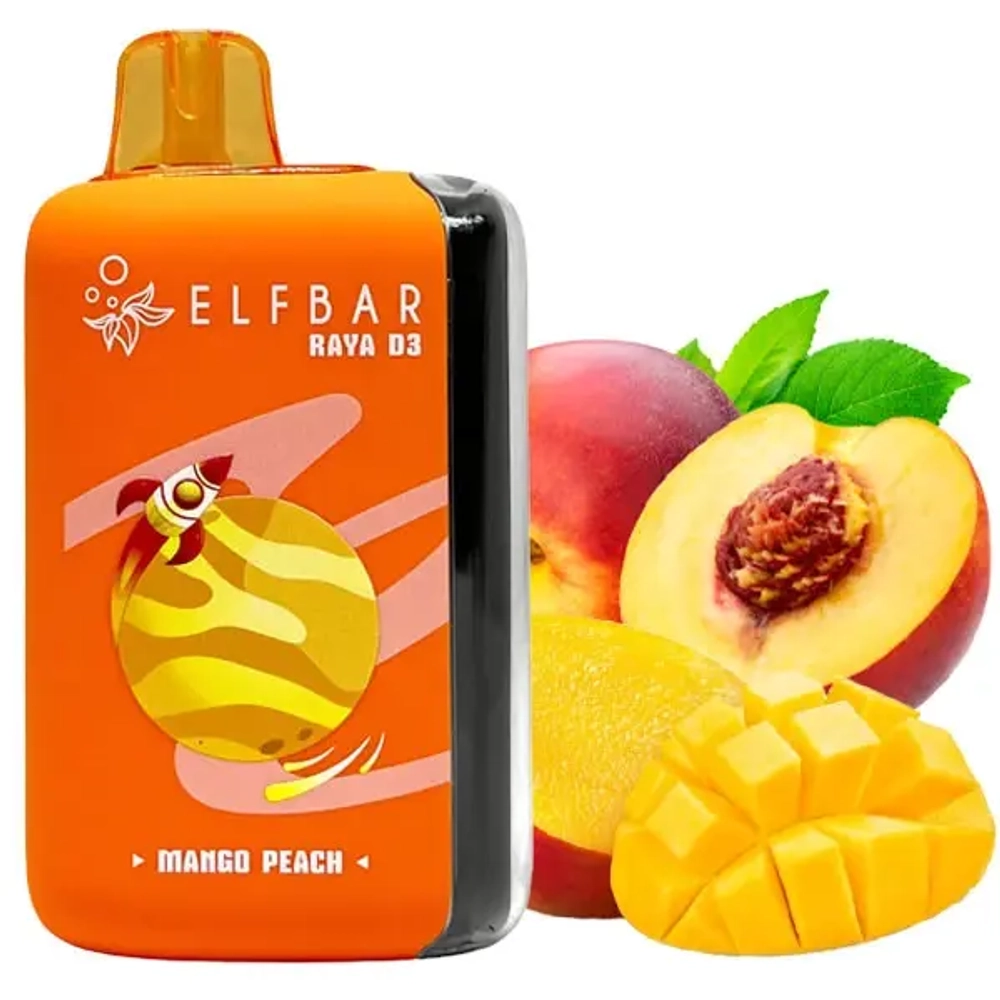 ELF BAR RAYA D3 25000 - Mango Peach (5% nic)