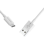 USB cable micro Borofone BX22  1m, 2.1A white