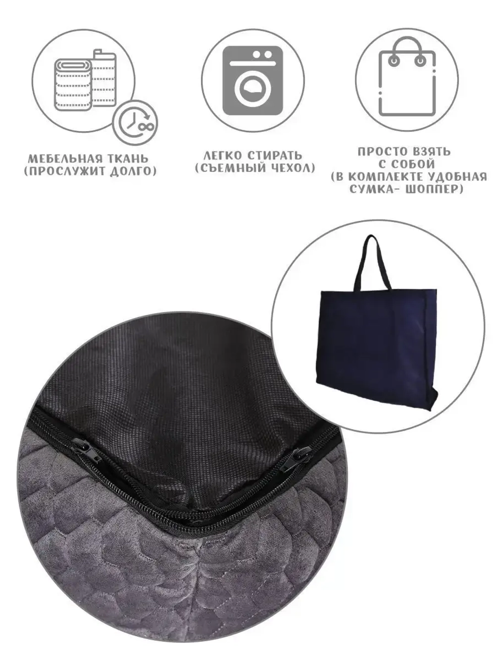 Лежанка для собак и кошек Граф