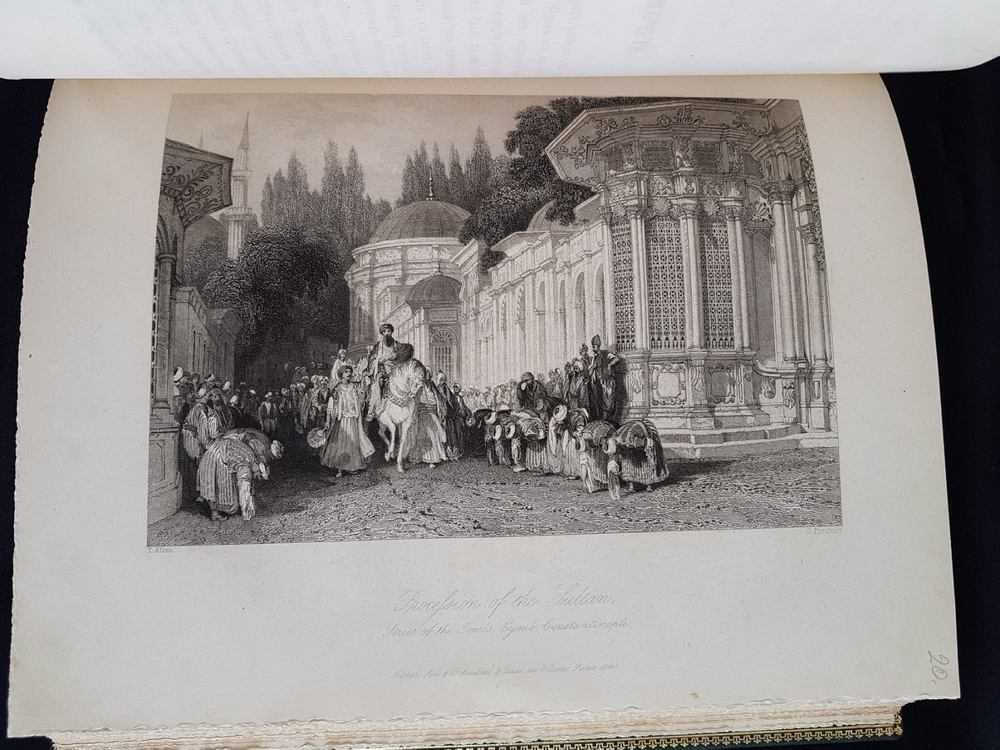 "Константинополь и турки". Издание книгопродавца А.Смирдина. 1843 г. - редкая книга