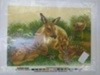 "Семья"-0457 канва с рисунком