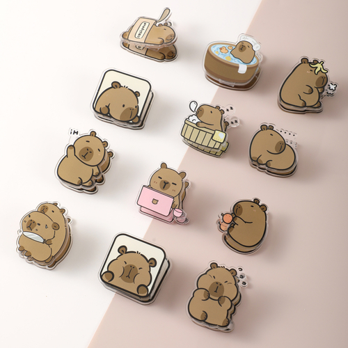 Зажим "Kuromi or Capy"