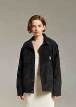 Куртка Called a Garment Corduroy work Угольно-черная