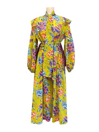 Платье с кулиской