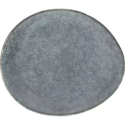 Тарелка «Органика» для хлеба керамика D=16см серый