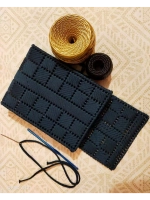 Канва пластиковая черная