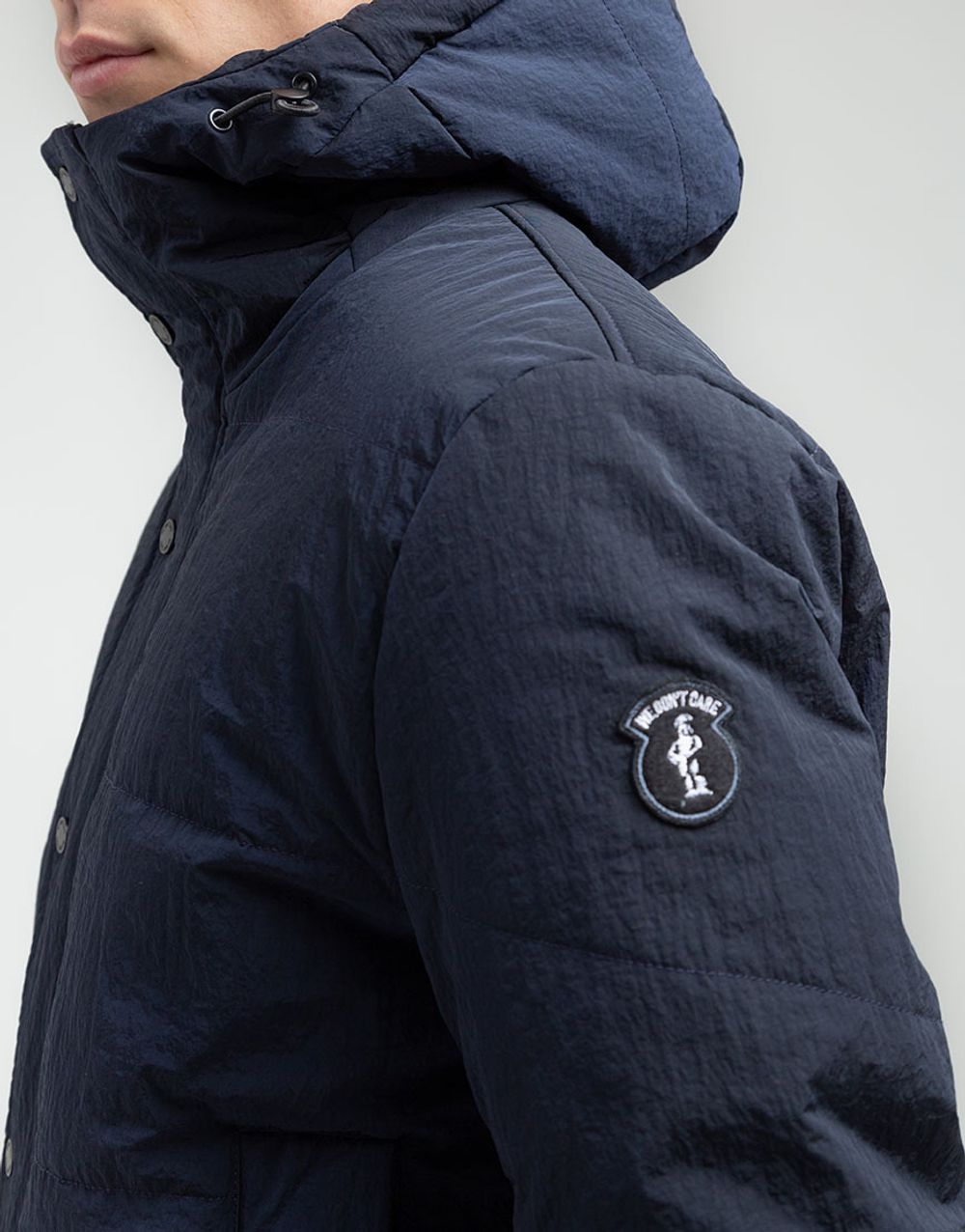 Куртка We Don’t Care Short Puffer Jacket Navy