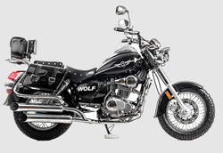 Мотоцикл Motoland WOLF 250 Черный
