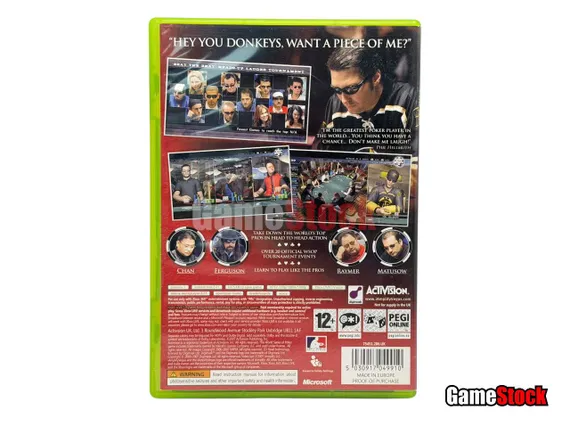 Xbox 360 World Series of Poker 2008: Battle for the Bracelets (Б/У, Английская версия)