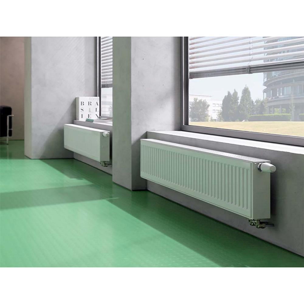 Радиатор стальной панельный Akfa Comfort 22 300х400 нижнее подключение, белый (УТ000010344)