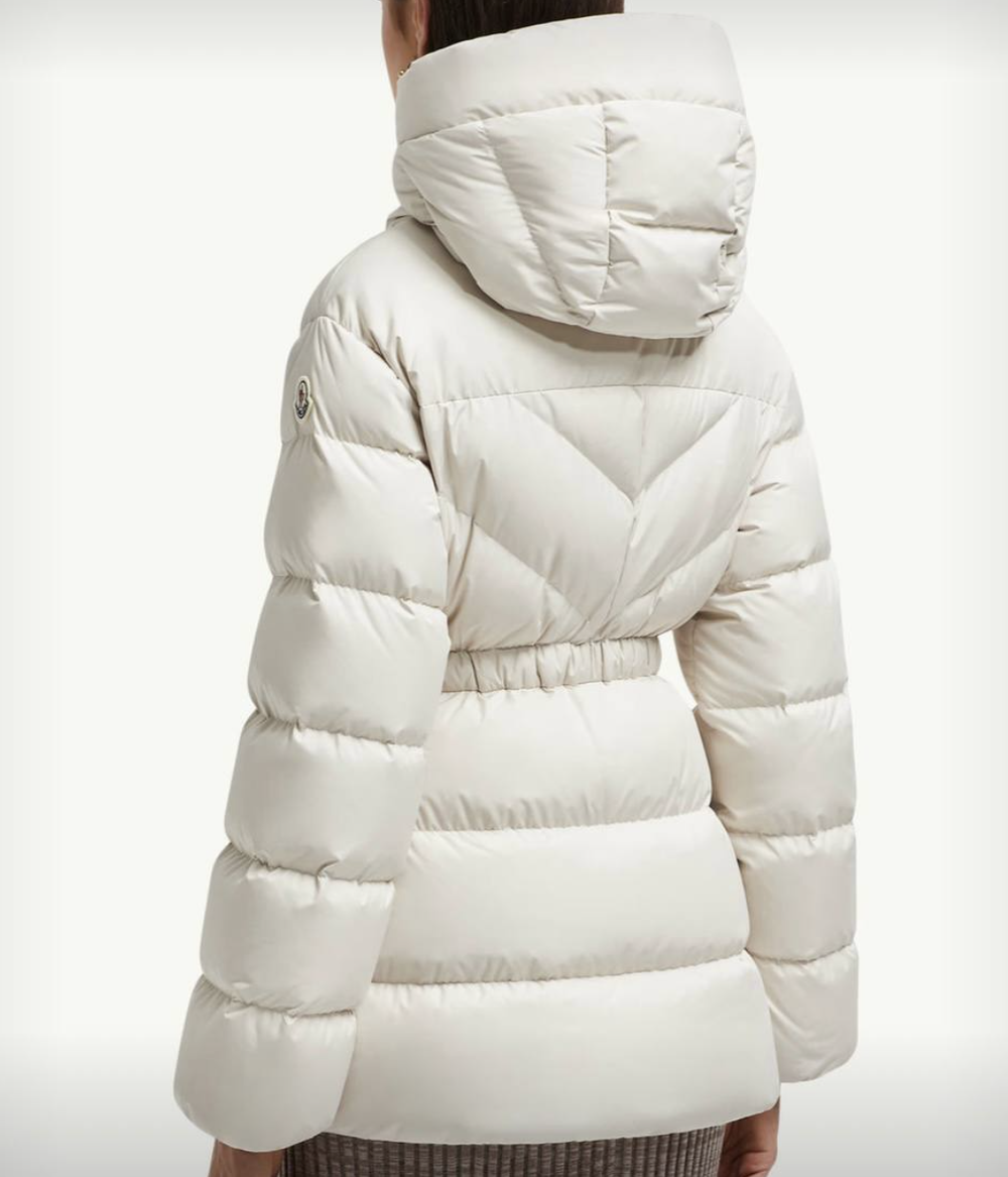 Укороченная утеплённая куртка Brosse с капюшоном и пухом от Moncler
