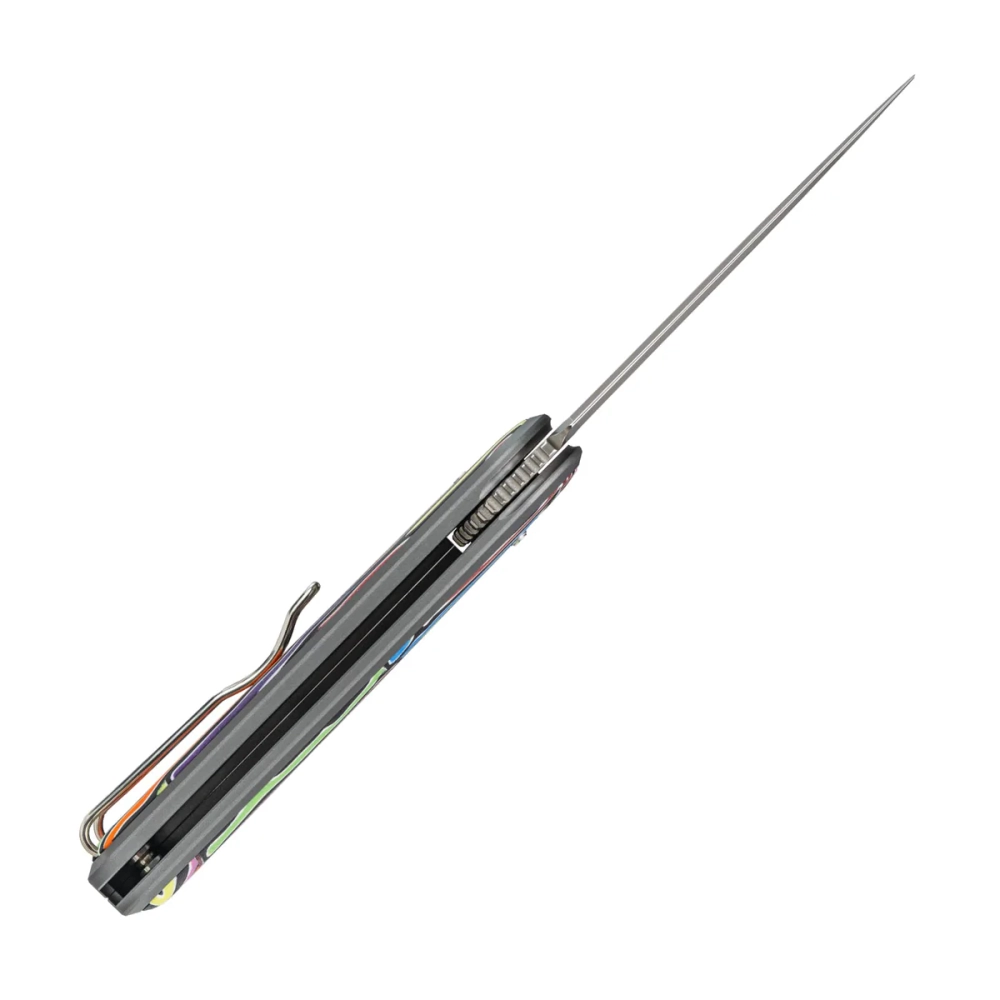 Нож складной SRM 251MB-GX Twin Beadblast (N690, Rainbow G10/Aluminium)