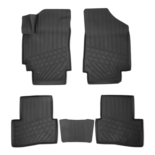 Ковры в салон Norplast/Unidec для Hyundai Creta (2016-)Литьевые,Черный, арт.NP11-LdC-31-052