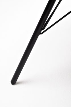 "Конте" интерьерный стол из HPL круглый Ø70см, цвет "серый гранит"