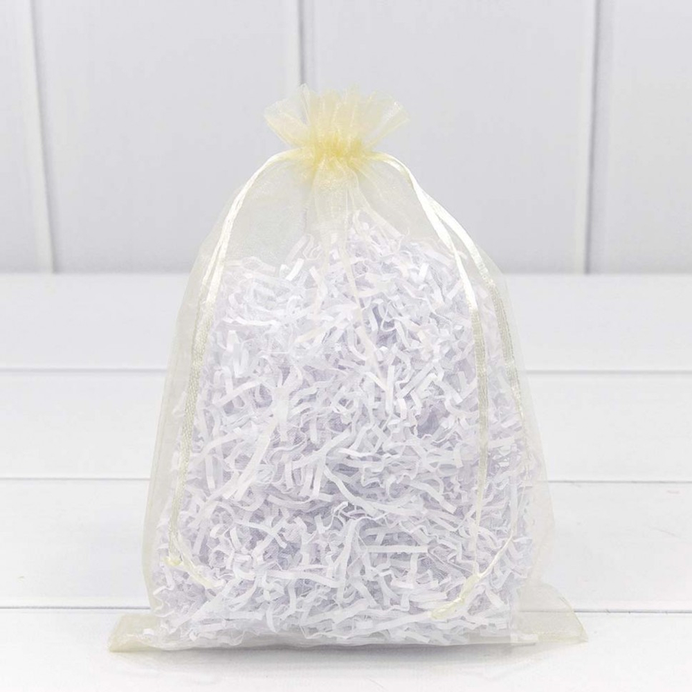 Мешочек 17х23см Органза (Бежевый)