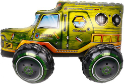 Фигура 3D Военный грузовик (25''/64 см)