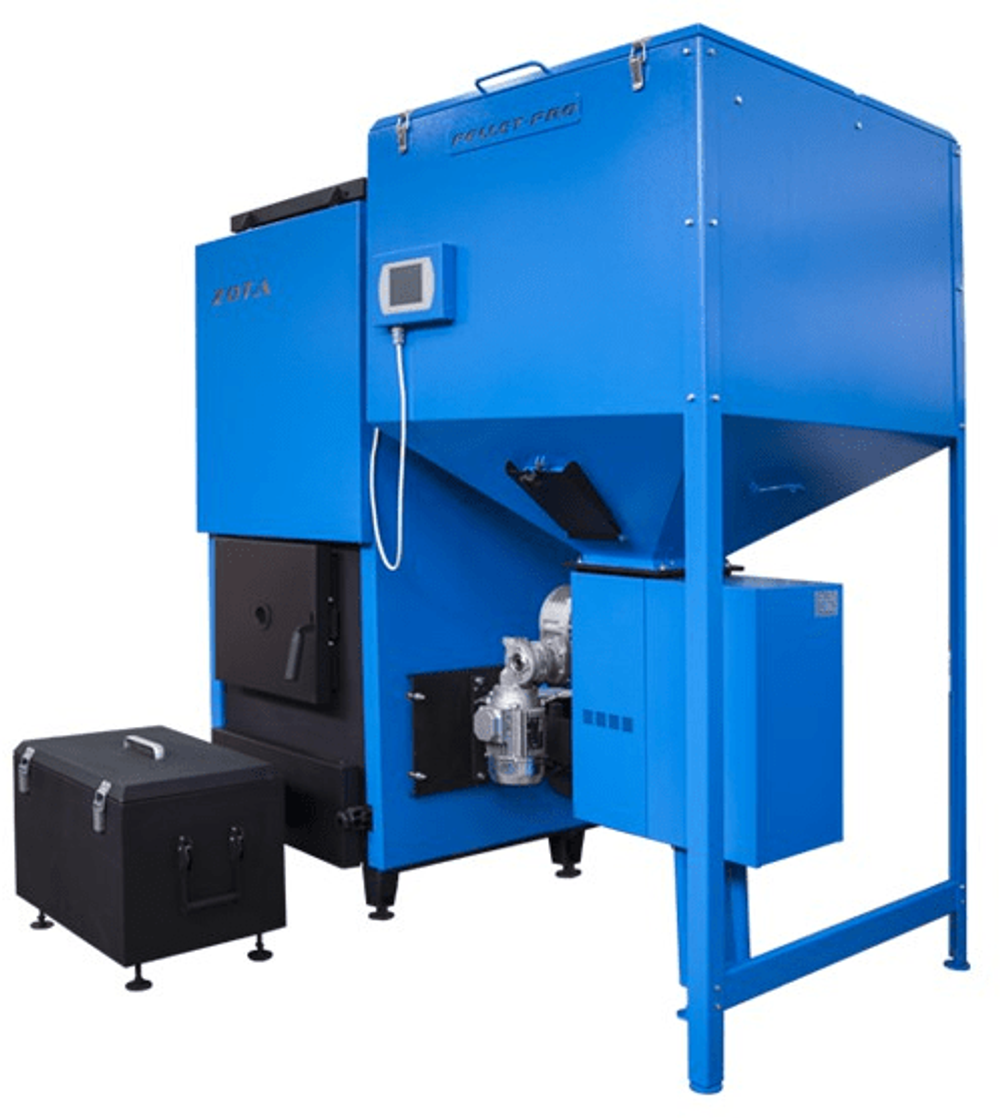 Напольный твердотопливный котел Zota Pellet Pro - 250