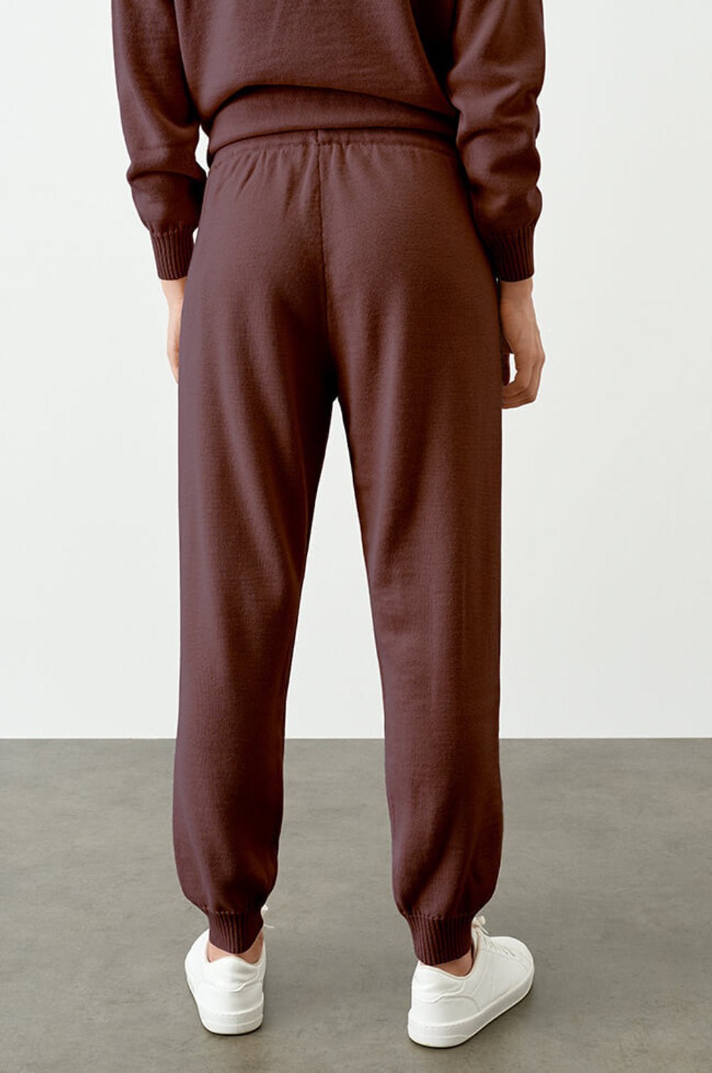 3890 Брюки женские (темное какао)