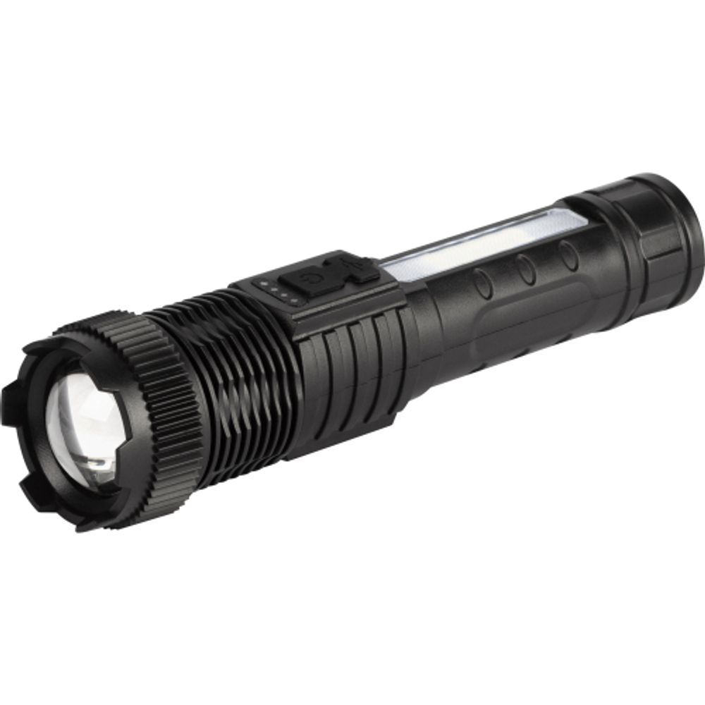 Светодиодный фонарь ЭРА UA-402 универсальный аккумуляторный 5 Вт LED + 5 Вт COB Zoom 6 режимов маячок клипса USB type C | Универсальные  фонари