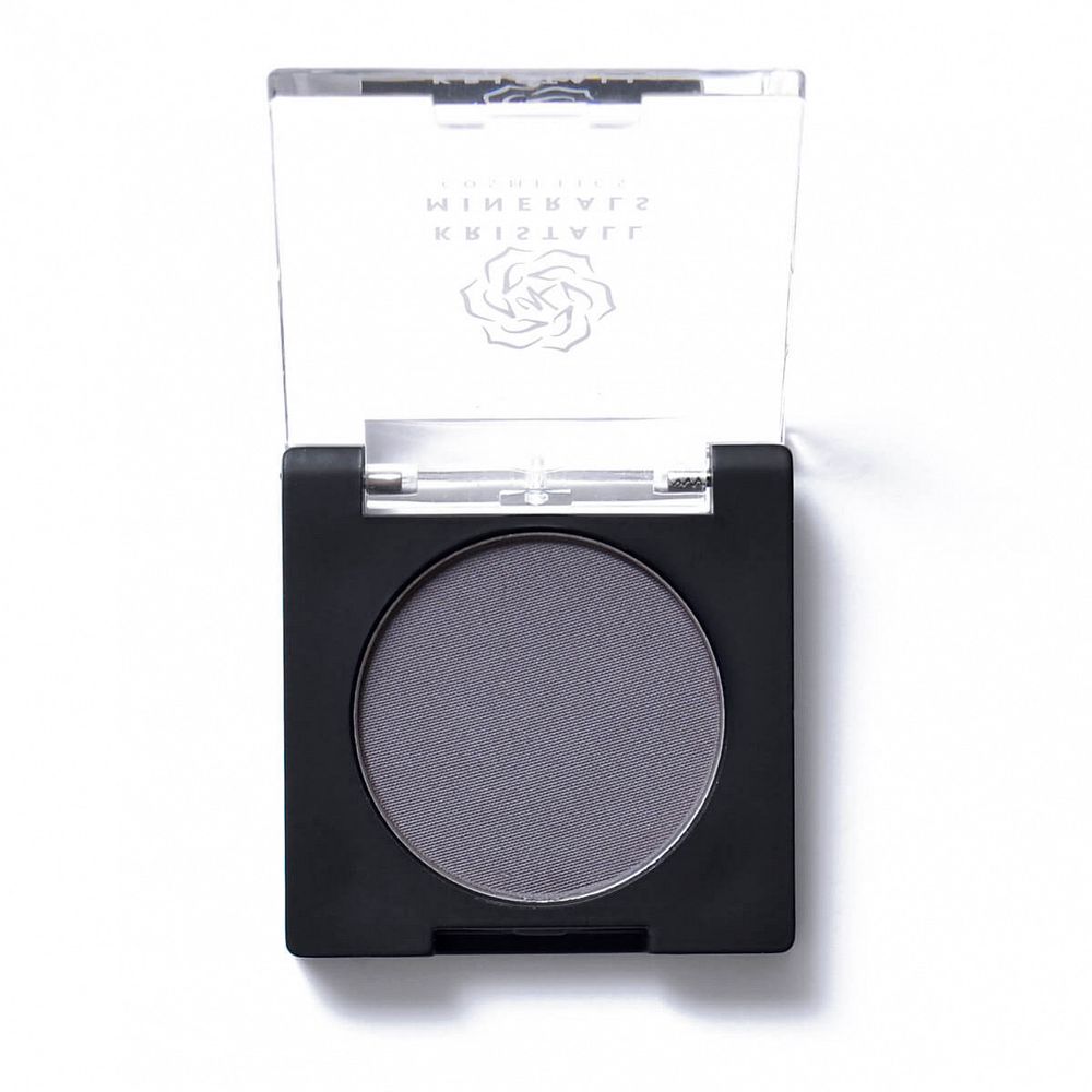 Тени для бровей С404 Черно-коричневый 1.7г (Kristall Minerals Cosmetics)