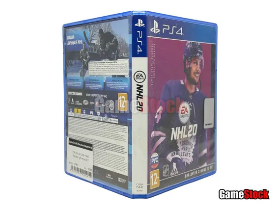 PS4 NHL 20 (Б/У, Русские субтитры, CUSA-15447)