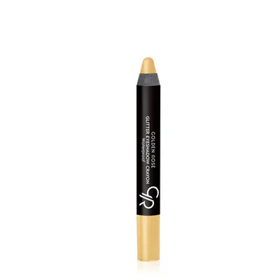 Кремовые тени-карандаш с глиттером GOLDEN ROSE Glitter Crayon waterproof 53