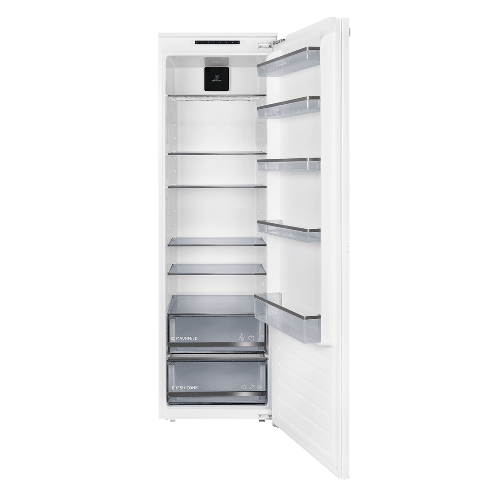 Встраиваемый холодильник с инвертором MAUNFELD MBL177SWGR Inverter
