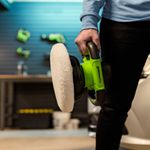 Полировальная машина аккумуляторная Greenworks G24BU10, 3502107,24 В, без АКБ и ЗУ