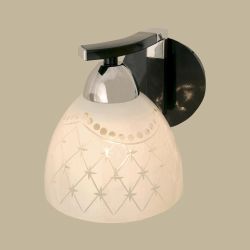 Citilux Кристи CL152311 Бра с выключателем Чёрный Хром